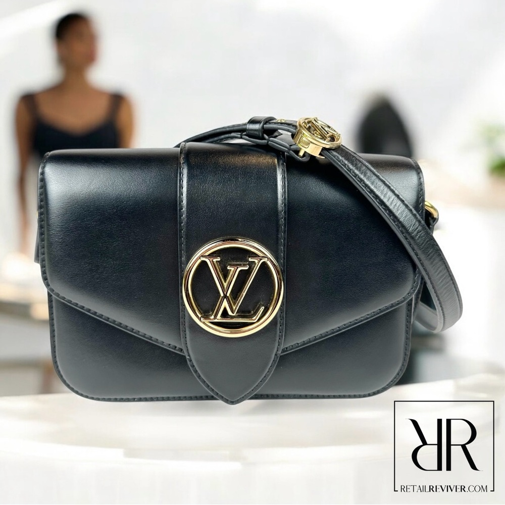 (SOLD) Louis Vuitton Pont 9 Black